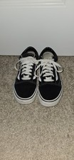 VANS Old Skool Black and White Women's Size 7