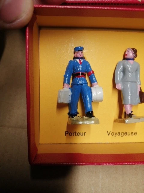 BOITE DE SUJETS INCASSABLES N°10 HORNBY ÉCHELLE O - Photo 2/4