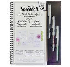 Speedball Create Calligraphy Instructional Workbook