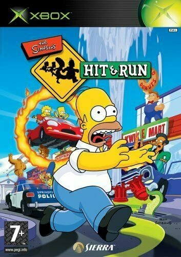 Simpsons: Hit & Run Microsoft Xbox Video Games