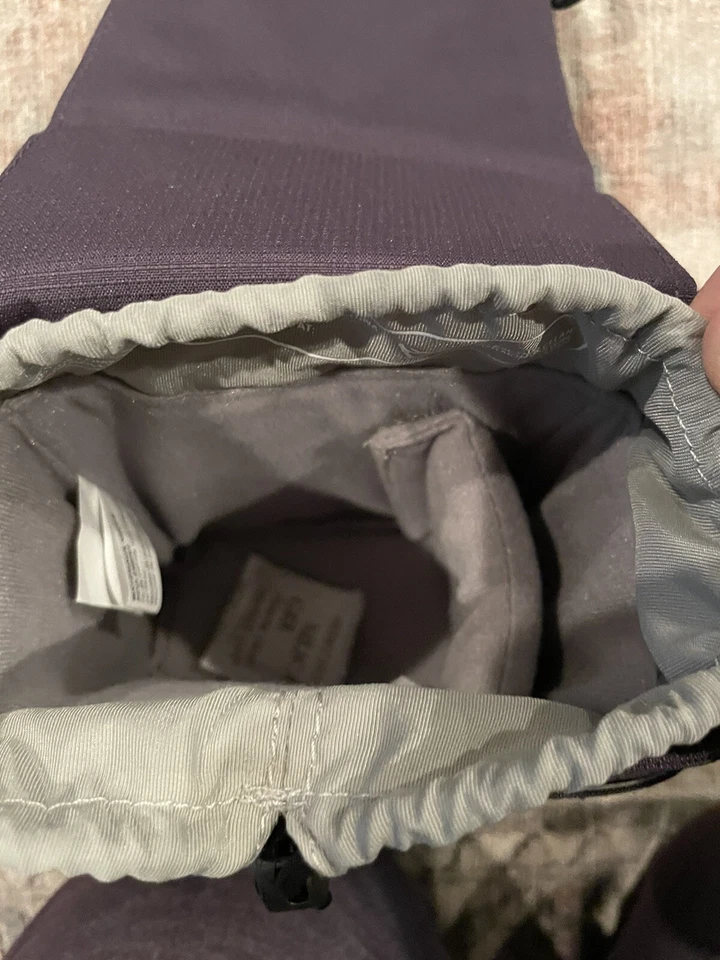 Bolsa para cámara Golla púrpura 7” de alto 6” de ancho 4” exterior profundo 6”X 5”X 3” interior nueva sin etiquetas Foto 4 de 4