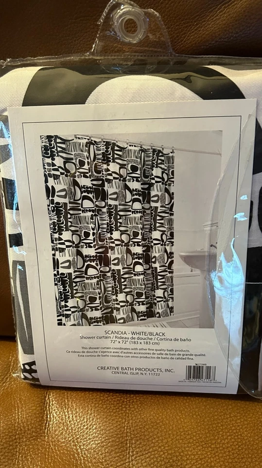 Cortina de ducha de baño creativa Scandia Foto 2 de 3