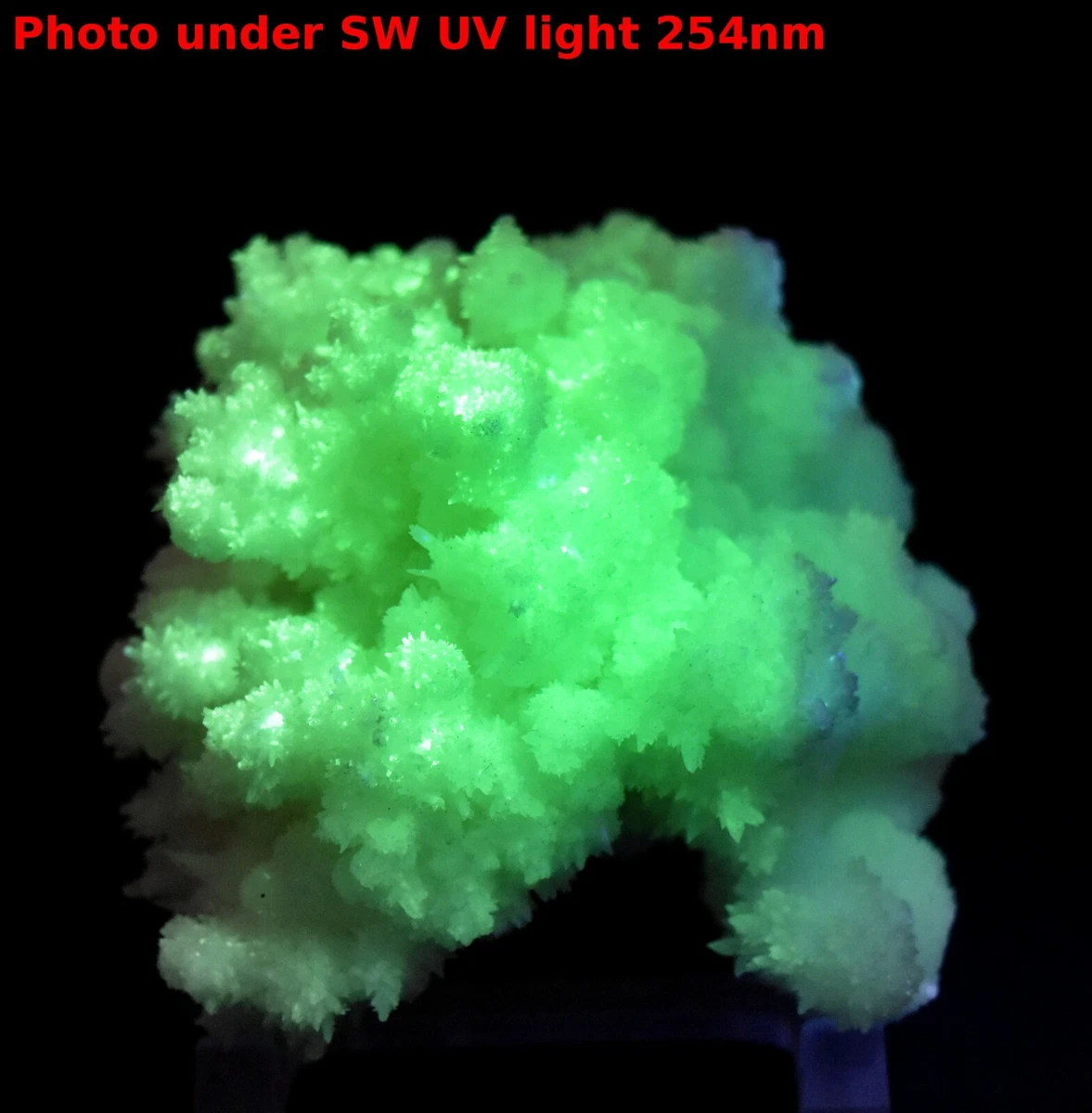 Glowing calcite sale
