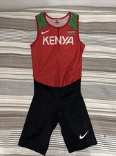 2016 Men s Nike Pro Elite Olympic Issue Kenya Track Field Speedsuit Size S