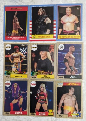 2017 Topps WWE Heritage Complete Your Set YOU PICK Base Summerslam stars Inserts
