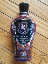 Devoted Creations Strictly Black Bronzing Tanning Lotion +FREE PKT