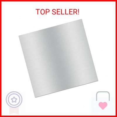 6061 T6 Aluminium Metal Sheet 11 7/8'' x 11 7/8'' x 1/8 Inch Flat Plain Plate Pane