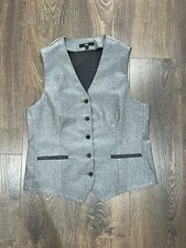 SIMON JERSEY LADIES HOSPITALITY WAISTCOAT SMART WAITRESS BAR UNIFORM SIZE UK 14