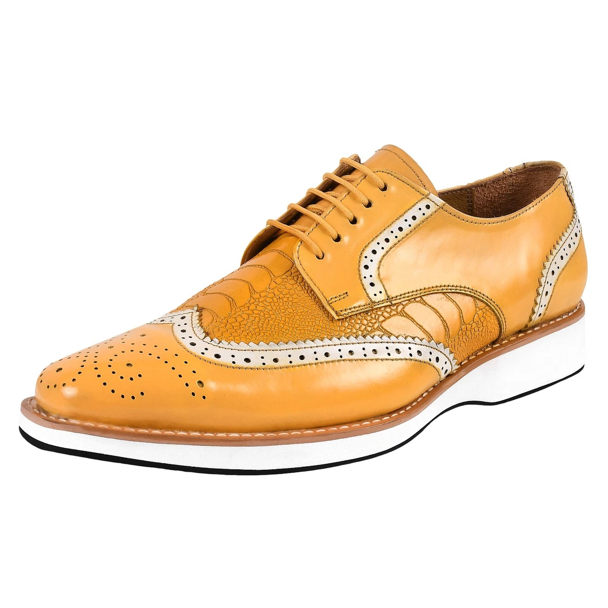 M Yellow Dress Shoes for Men for sale | eBay