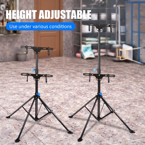 Bike Repair Stand 110LBS Adjustable Maintenance Folding Bike Rack Tool - Picture 5 of 8