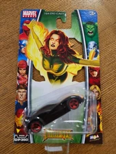 2006 MGA Marvel Heroes DP #350 Phoenix in black w/red rims