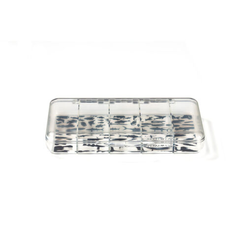 Caja de moscas de tubo Vision® V108, moscas trucha marina salmón - 5 compartimentos* acciones 2023 * - Imagen 1 de 1
