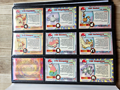 2000 Topps Blue Label Pokemon TV Animation Series 2 Complete 72