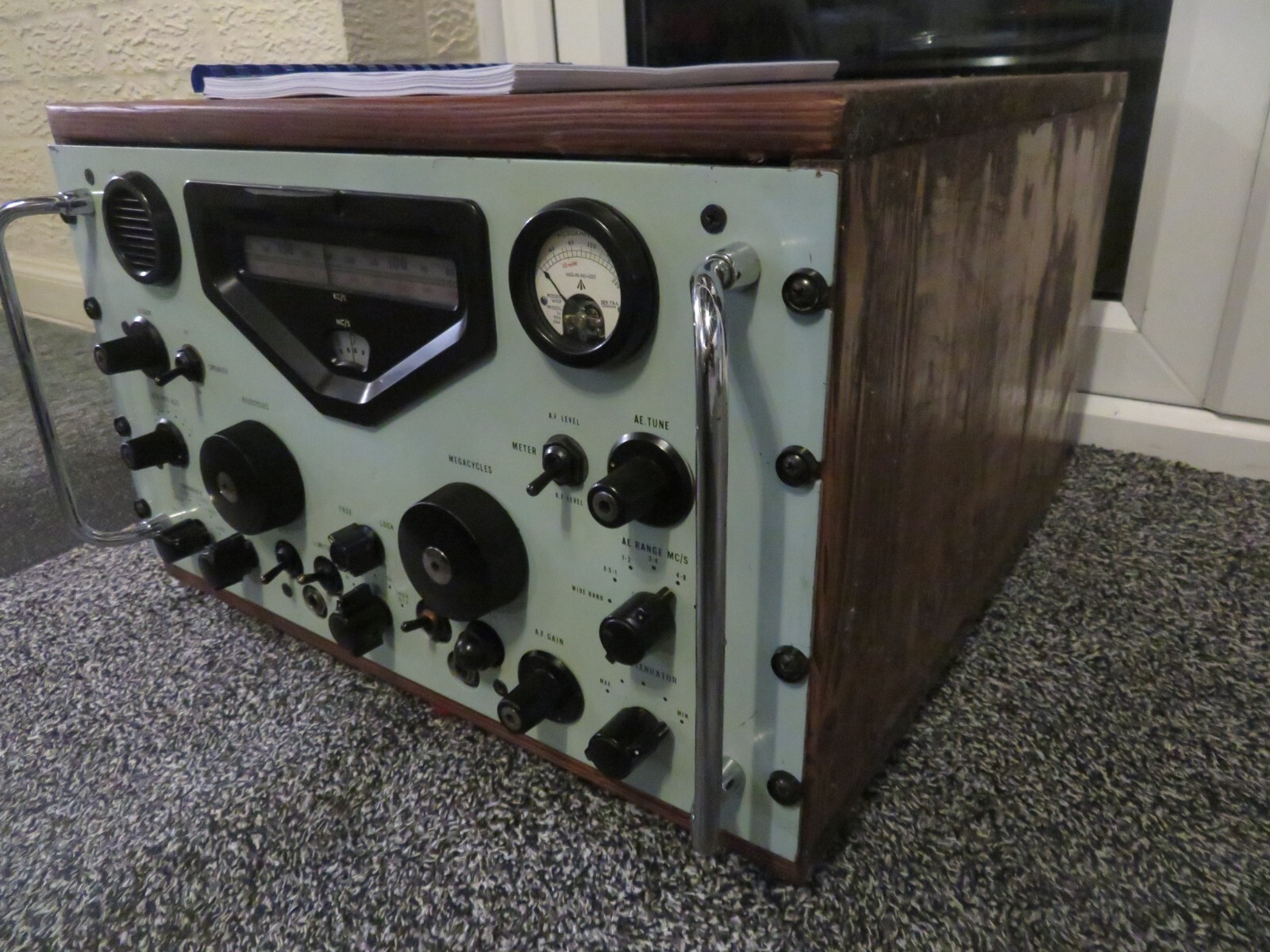 Racal RA 17 HF Communications Receiver 230v AC eBay