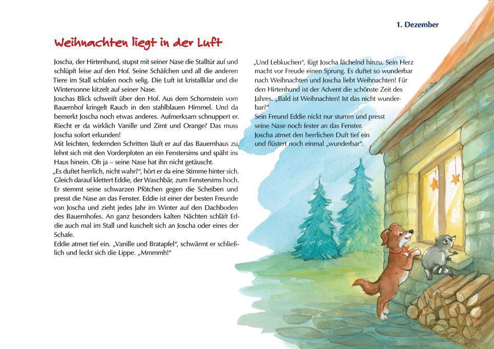 Thumbnail - Joscha Und Das Weihnachtsfest Der Tiere | Bellinda | Kalender | 28 S.