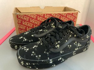 old skool midnight floral sneaker