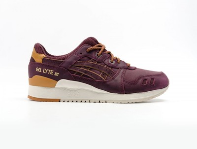 asics gel lyte iii rioja red
