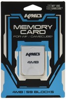 Kmd 4mb 59 Blocks Memory Card For Wii And Gamecube on sale Kmd 4mb 59 Blocks Memory Card For Wii And Gamecube on sale