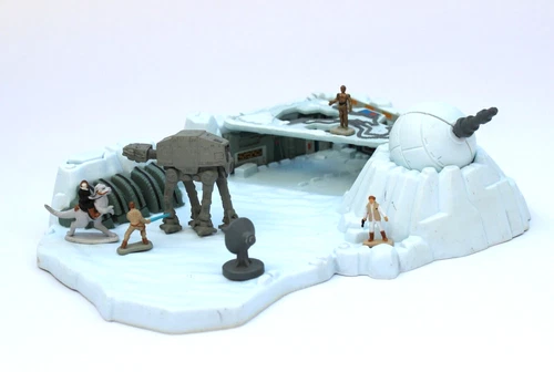 Star Wars MICRO MACHINES Playset "Ice Planet Hoth" (Galoob 1994)