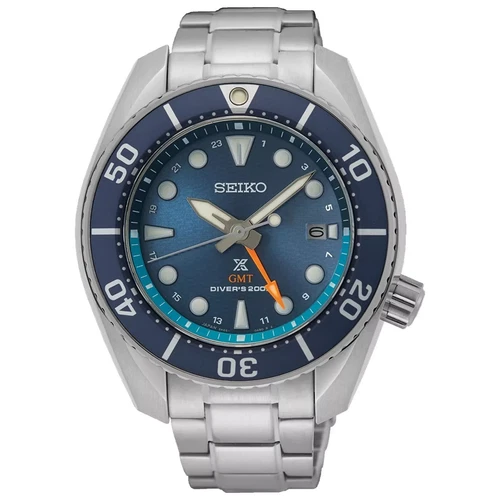 Reloj de buceo SEIKO Prospex SFK001J1 Sea SUMO solar GMT esfera azul para hombre GARANTÍA - Imagen 1 de 9