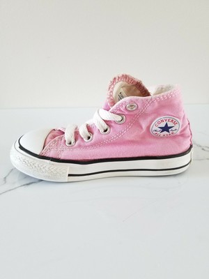 baby pink converse high tops