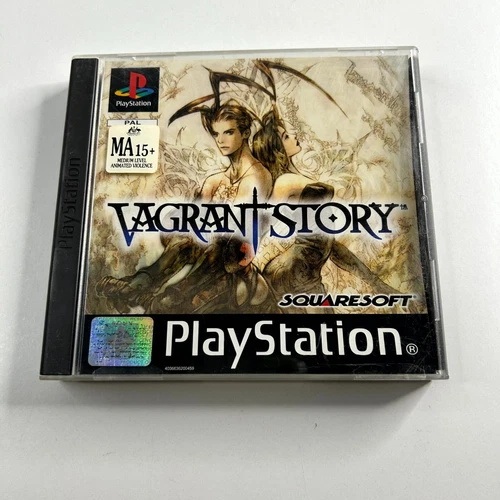 Vagrant Story - PlayStation (PS1, 2000 PAL) Complete With Manual