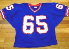 VINTAGE 80'S UNWORN WILSON ATHLETIC BLUE FOOTBALL JERSEY SIZE 44
