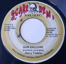 Harry Toddler - Gun Galore / Free Style Version Vinyl 45 - Scare Dem Music