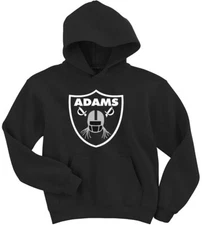 Davante Adams Las Vegas Raiders Logo CREW HOODED SWEATSHIRT