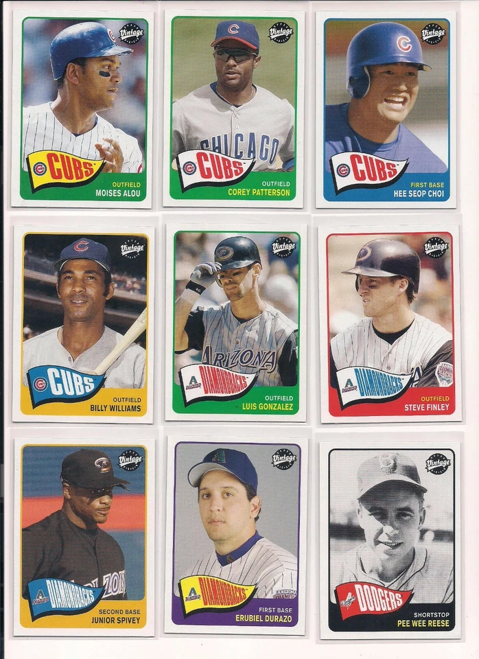 2003 Upper Deck Vintage Baseball Cards / U You Pick / Choose from List / mb5 - Image 4 of 4
