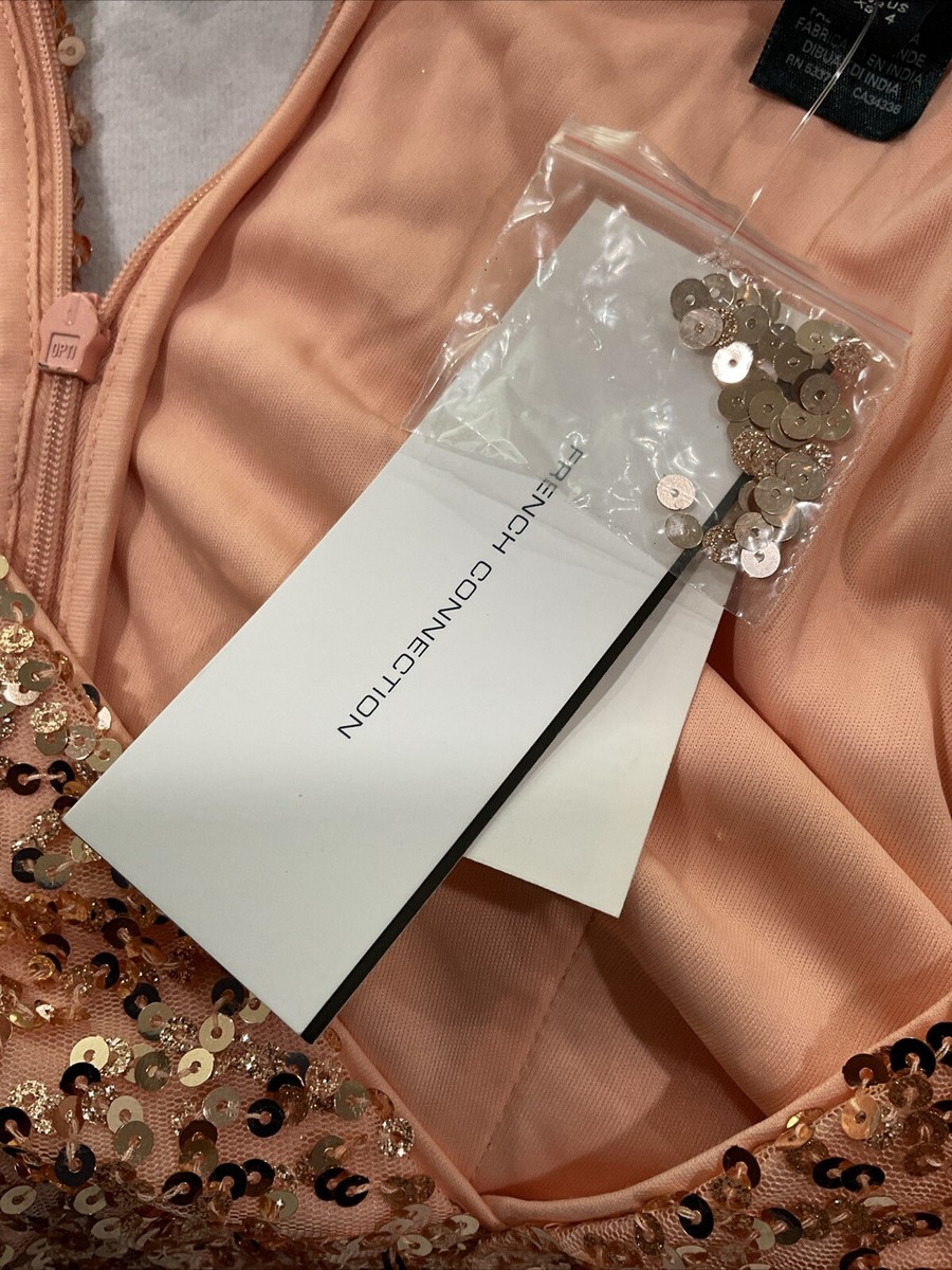 french connection cellienne sequin mini dress FRENCH CONNECTION Cellienne Sequin Mini Dress