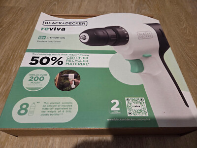 Black & Decker 12V Akku-Bohrschrauber reviva