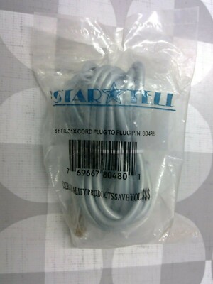 Star Tell 804R8 8 Ft RJ31 Cable **Free Shipping**