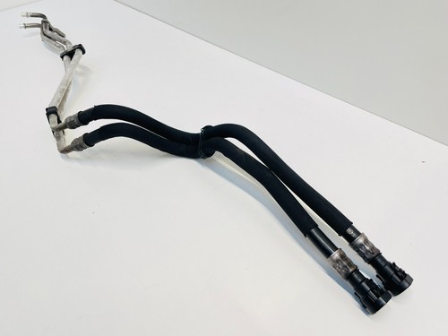 BMW F10 M5 F06 F12 F13 M6 S63B44B Gearbox Oil Cooler Lines 2284270 2284269 #077 - Picture 2 of 5
