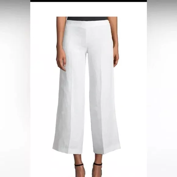 Theory white cheap pants