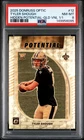 2025 Donruss Optic Tyler Shough Gold Vinyl (RAW)