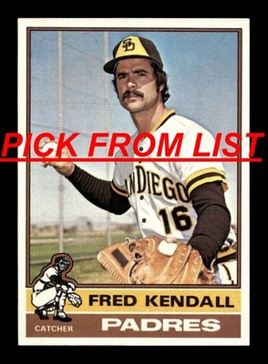 1976 Topps Baseball 2-329 EX-MT/NM Pick From List All PICTURED bb8