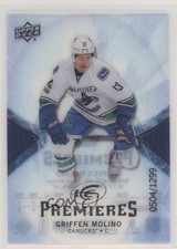 2017-18 Upper Deck Ice Ice Premieres 504/1299 Griffen Molino #107 1q2