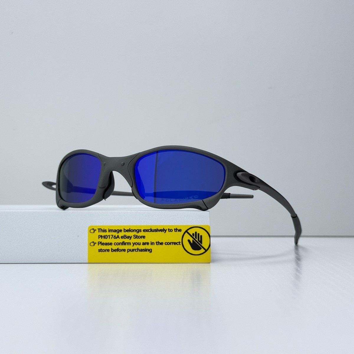 ⭐️本日限定値下げ⭐️OAKLEY X-L JULIET ブルーイリジューム Oakley X Metal Juliet Sunglasses Blue Iridium lenses / Polished