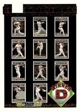 1994 Topps #D Winner D 34-44 EXCH Black Gold Certified Winners Redeemed/Exchange