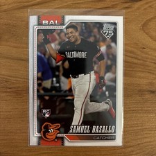 2026 Topps Series 1 Samuel Basallo #104 (RC) NM Baltimore Orioles Free Shipping