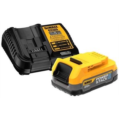 DeWalt DCBP034C 20V MAX POWERSTACK COMPACT BATTERY WITH CHARGER
