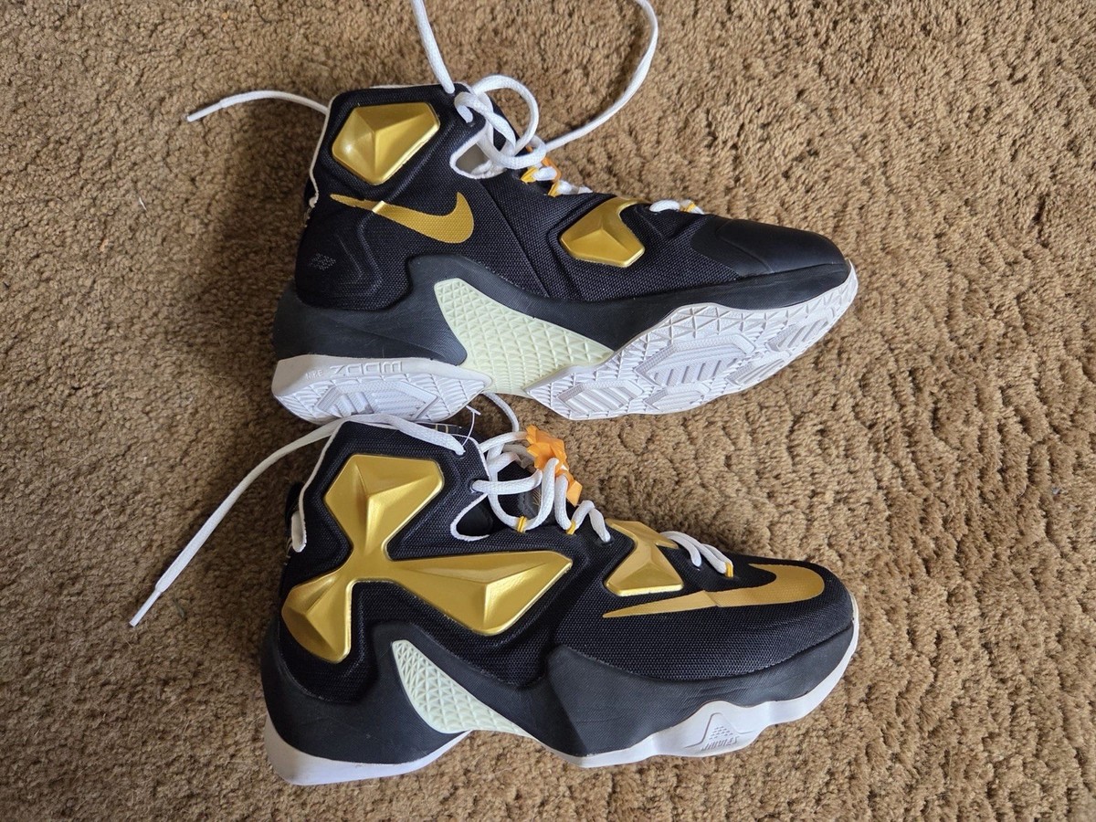 Nike Lebron James XIII Youth Rubber City Size 6 Elite Gold Basketball 807220-012 | eBay UK