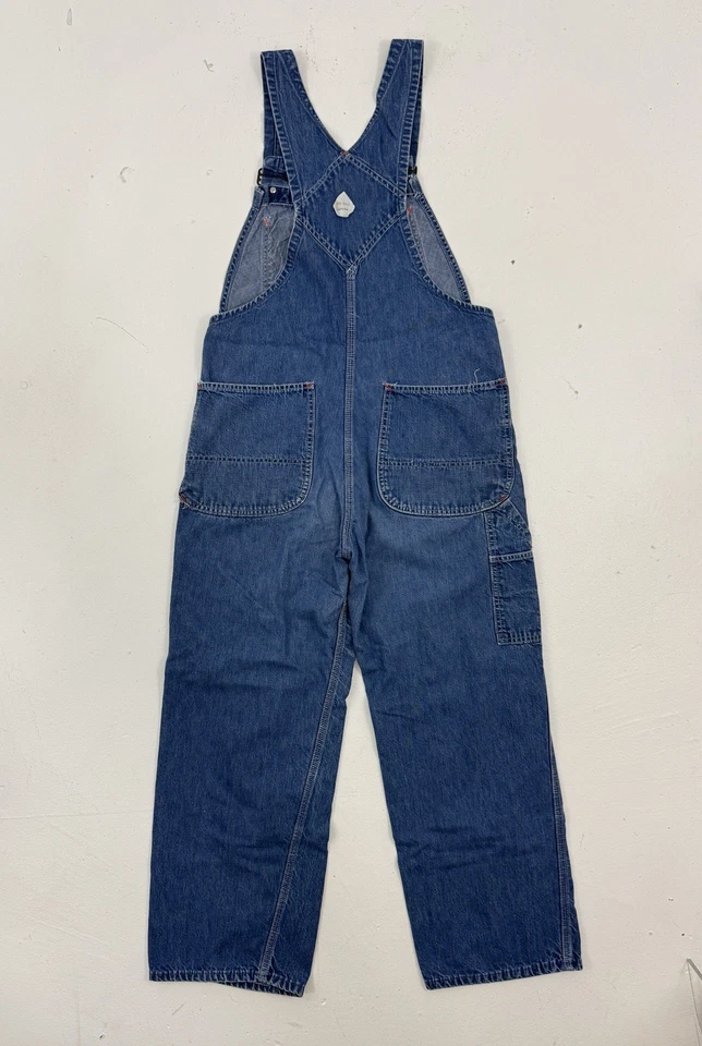 Mono Big Mac Square Bak JCPenney Babero Carpintero Lazo De Colección 34x28 Hecho en Unión Foto 3 de 4