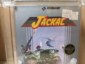 Jackal Wata/PSA graded 9.2 A+ Nintendo NES Konami New Sealed