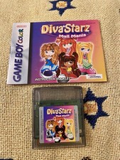 Diva Starz: Mall Mania (Nintendo Game Boy Color, 2000) + Manual — Tested