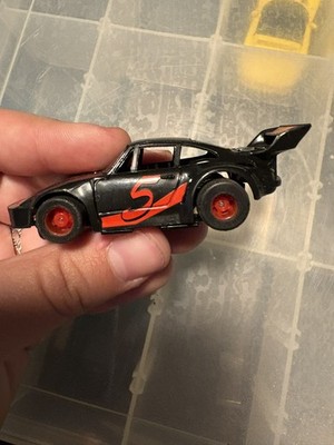 TYCO PORSCHE 935 #5 BLACK/RED 440X2 HO Slot Car VERY NICE