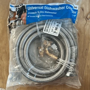 Watts Universal Dishwasher Connector Install Kit 3/8’’C to 3/8’’C 96in 11000