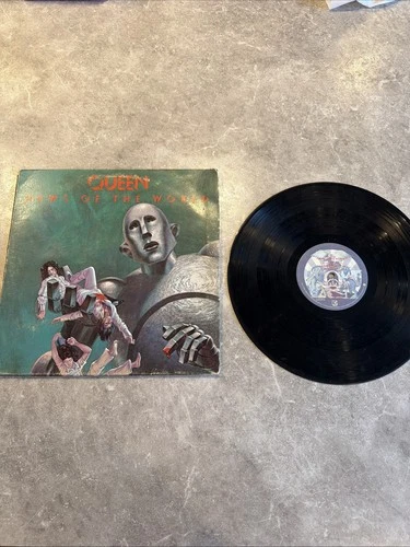 Queen - News Of The World LP 1976 6E-112-A Record