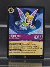 Disney Lorcana Tinker Bell - Snowflake Collector 48/204 Winterspell Legendary
